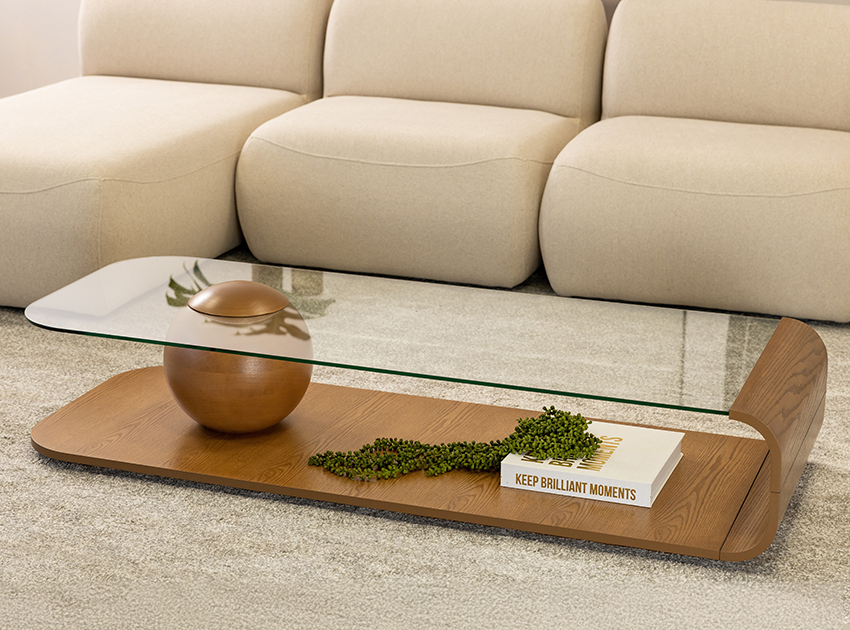 mesa de centro bolt ambientada