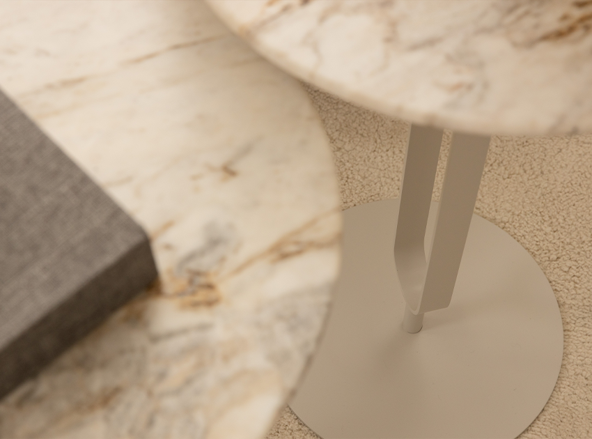 arco invertido sustenta a mesa lateral arch