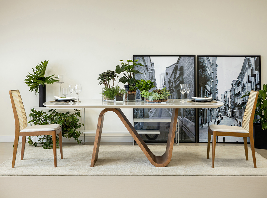 mesa de jantar nancy ambientada