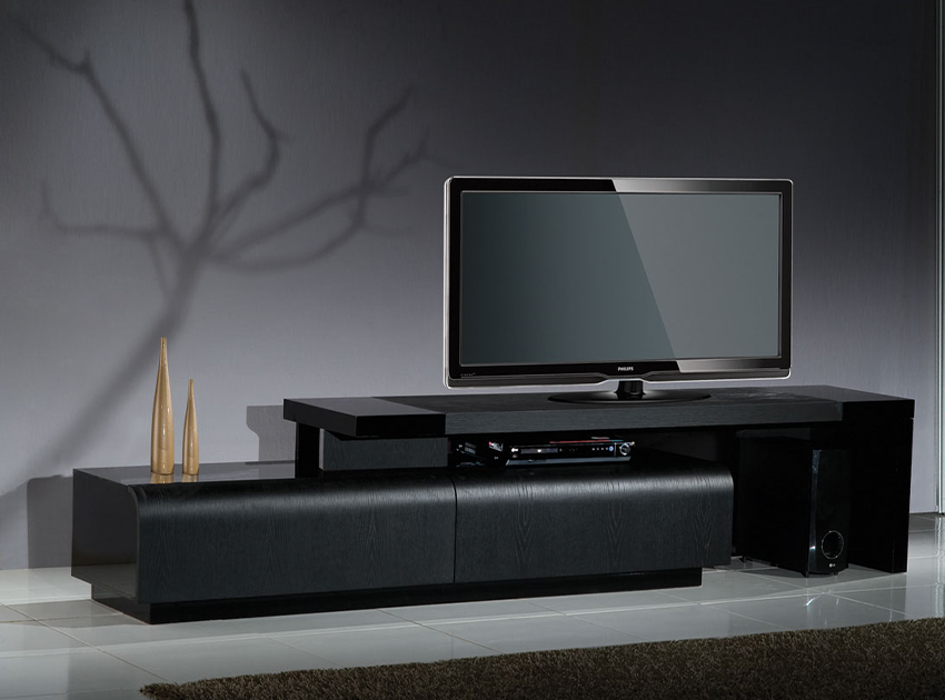 rack caue preto ambientado