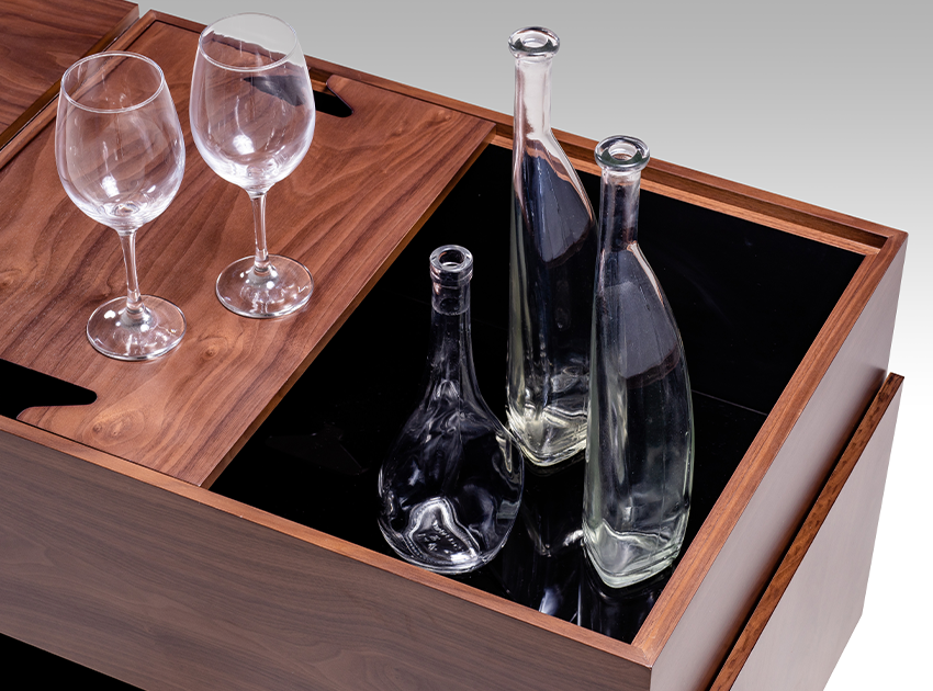 abertura superior do rack duomo